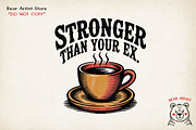 Caffeine & Chaos, Retro Coffee, an Object Graphic by GlitterCraft (Thumbnail 88 of 101)
