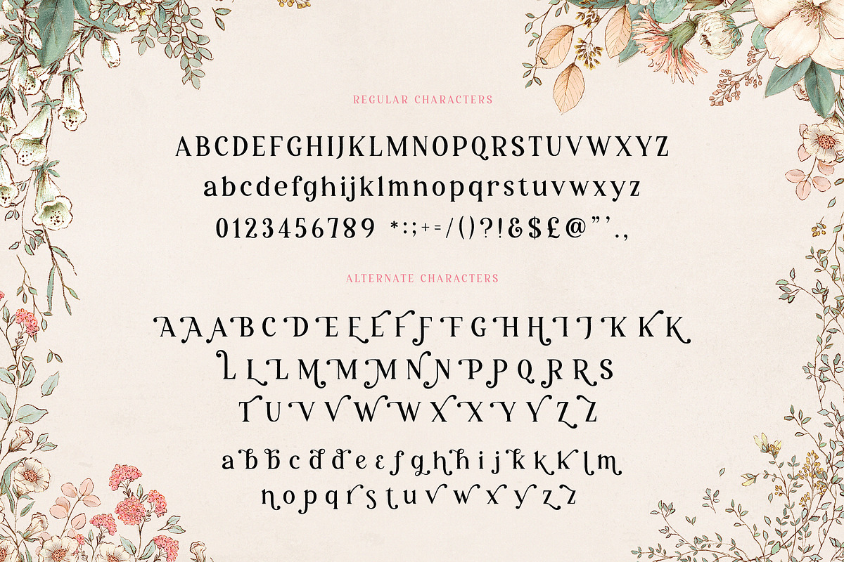 Tales of Life Font, a Serif Font by Lollipop Hand Drawn (Photo 7 of 8)