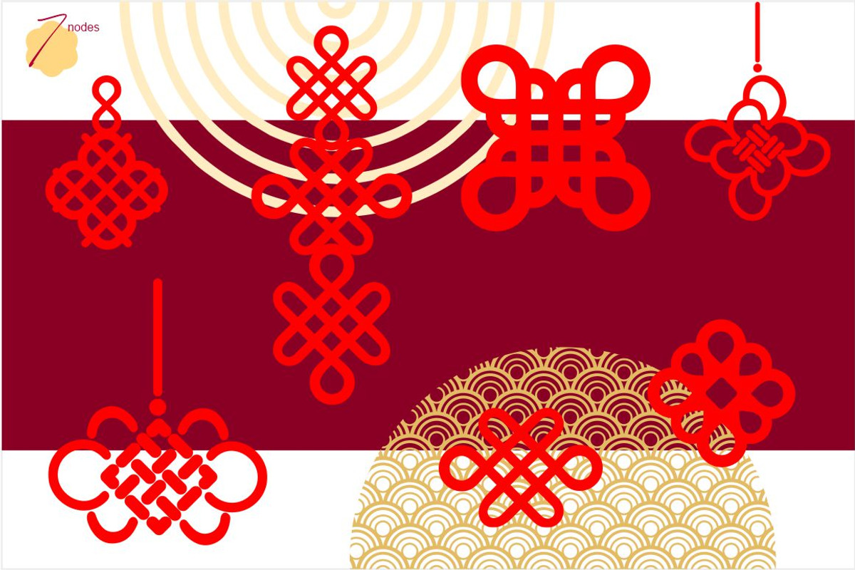 Chinese New Year-set of cliparts, a Seasonal Illustration by Collection by VY (Photo 12 of 15)