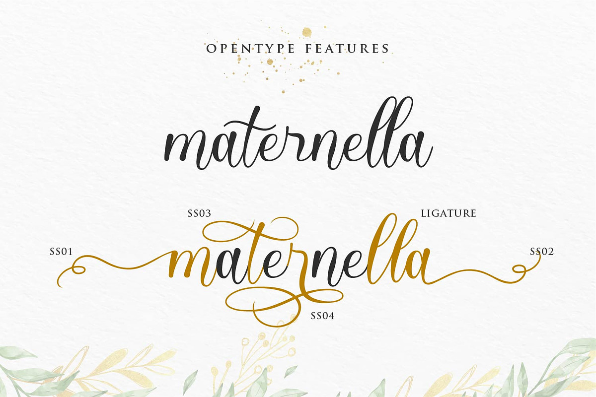 Maternella, a Script Font by sabrcreative (Photo 3 of 11)