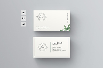 Wedding Photography Business Card