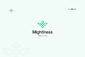 Minimal Eagle Pictogram Logo, a Branding & Logo Template by Dipak Dheer