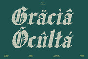 CS Bristol Stitched, a Blackletter Font by Craft Supply Co. (Thumbnail 7 of 8)