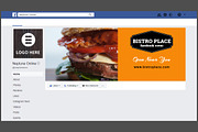 Bistro / Food Facebook Cover theme, a Social Media Template by NeptuneDesign (Thumbnail 7 of 9)