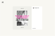 EVIE | Canva Social Media Templates, a Social Media Template by Third Ginger Studio (Thumbnail 4 of 8)