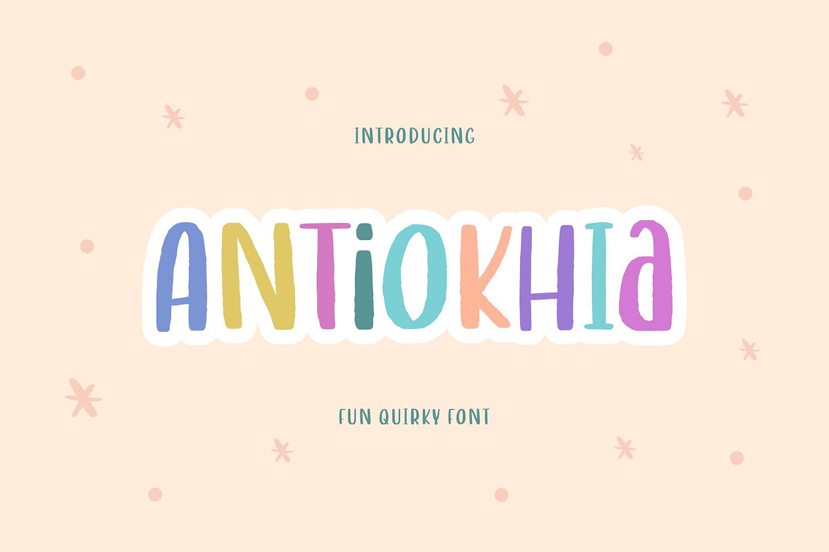 Antiokhia Font, a Script Font by Allouse Studio (Photo 1 of 10)