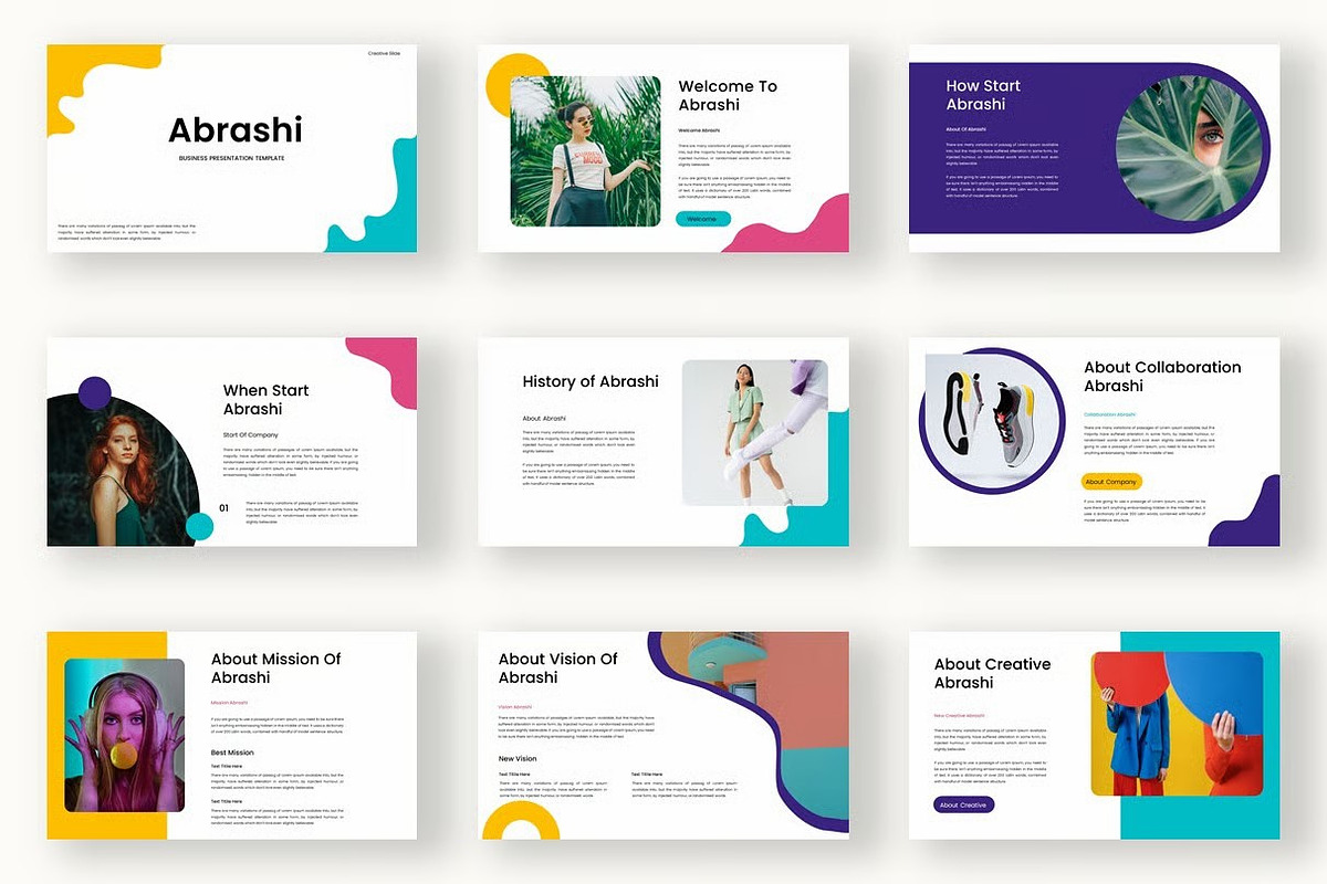 Abrashi Business PowerPoint Template, a Presentation Template by kreatifreya (Photo 2 of 5)