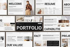 Portfolio Presentation Template, a Presentation Template by E-Type