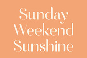 Kayleigh | Stencil San Serif Font, a Font by Monterey Studio (Thumbnail 2 of 9)