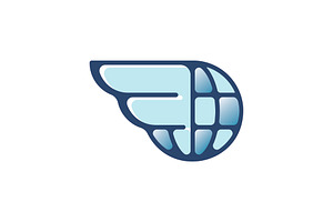 Globe Transport Logo for Business, a Branding & Logo Template by Logo Loom