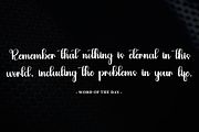 Black Hallway, a Handwritten Font by InermediaSTUDIO (Thumbnail 4 of 7)