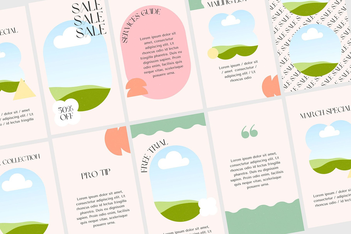 Instagram Templates JURI Canva, a Social Media Template by Mozen Design (Photo 3 of 5)