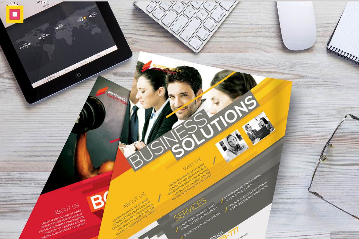 Multipurpose Flyer V2, a Flyer Template by Satgur Graphic Design (Photo 5 of 5)