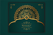 6 Luxury mandala background set, a Decorative Illustration by vectorartificer (Thumbnail 2 of 7)