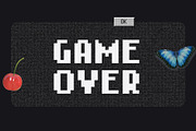 Digital 808 - 8Bit Pixel Font, a Sans Serif Font by HipFonts (Thumbnail 6 of 6)