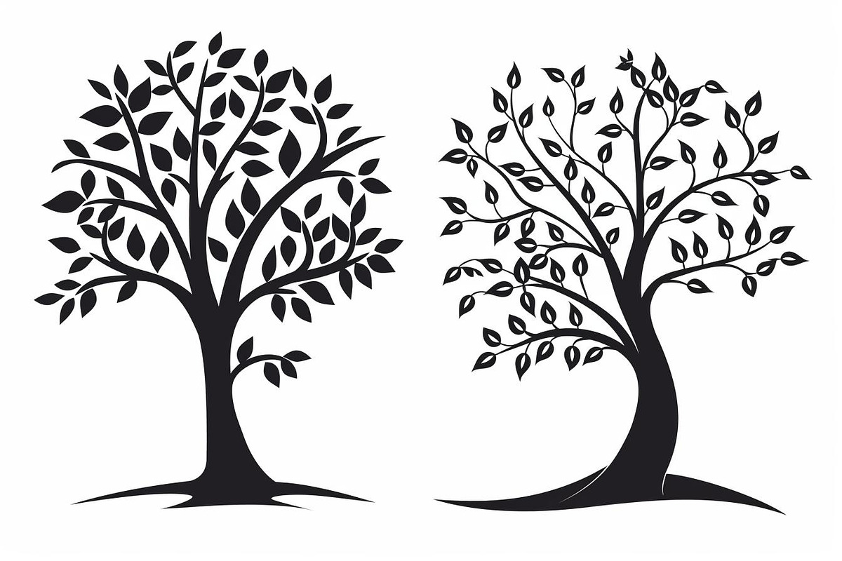Tree of Life Silhouette Bundle, an Illustration by Designs_River (Photo 9 of 9)