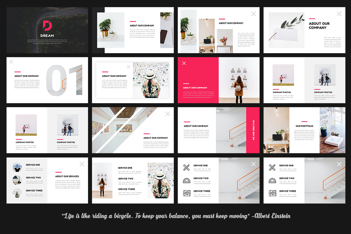Dream - Creative PowerPoint Template, a Presentation Template by desvibes (Photo 2 of 5)