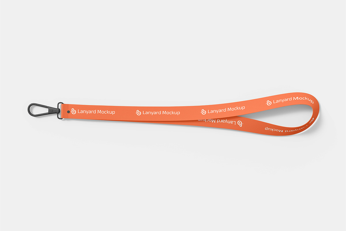 Neck Lanyard Strap Mockup, a Product Mockup by graphypix (Photo 1 of 4)