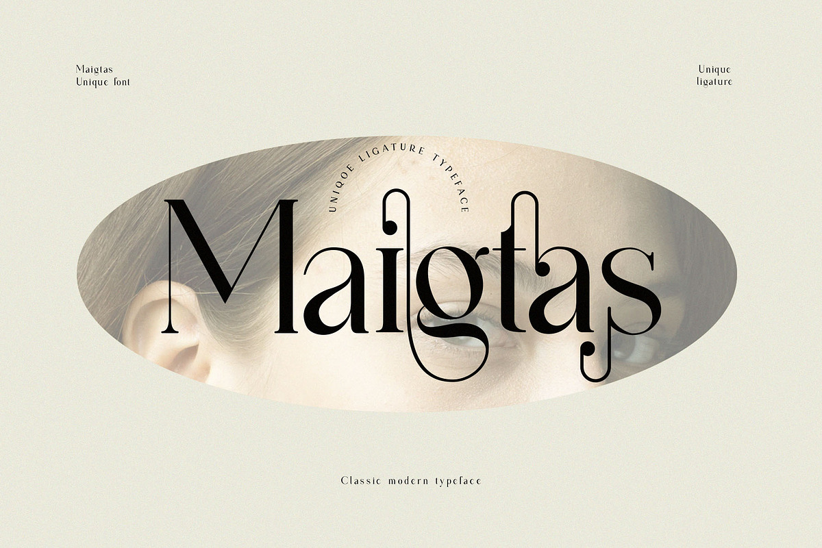 Sattins Ligature Serif Typeface, a Serif Font by Humaira_std (Photo 6 of 13)