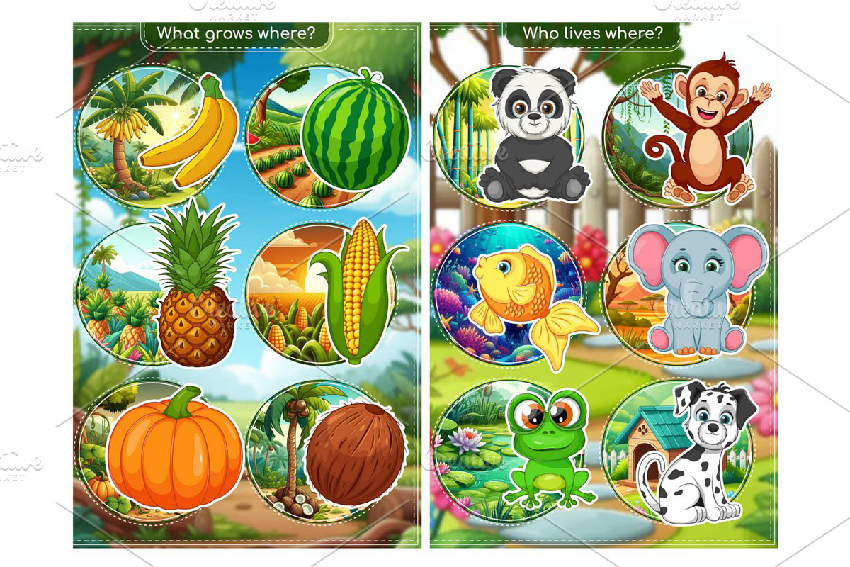 Electronic velcro game for Toddlers, a Brochure Template by MYAFKA (Photo 6 of 16)