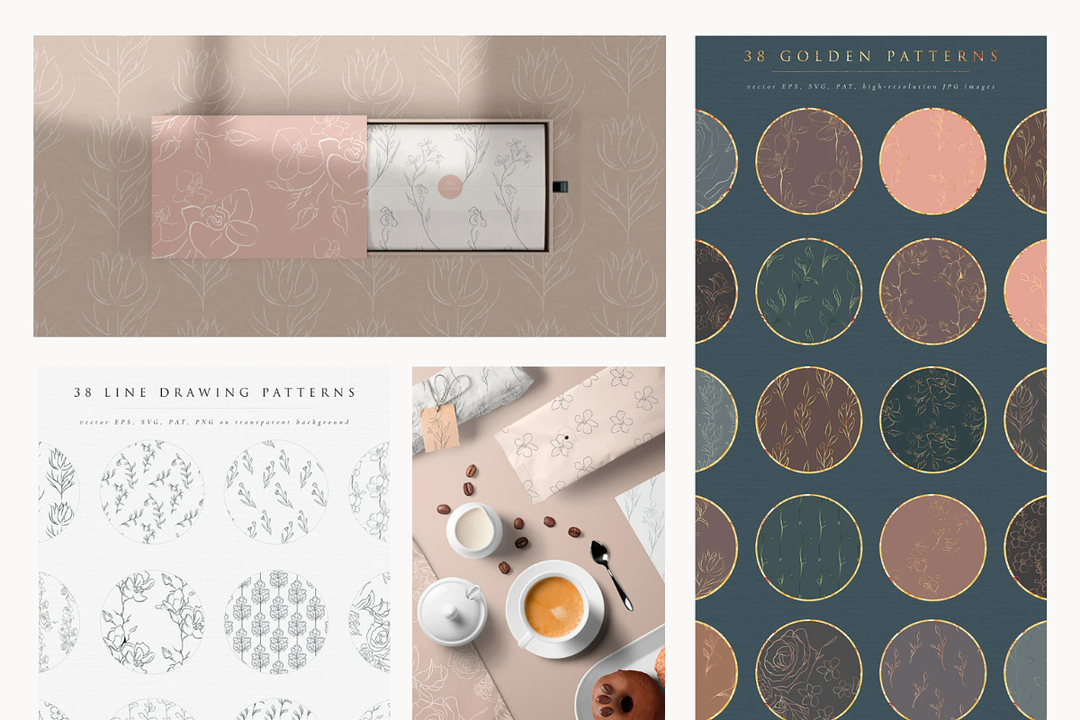 700+ Seamless Patterns Bundle, a Pattern Graphic by Olya Creative (Photo 50 of 56)