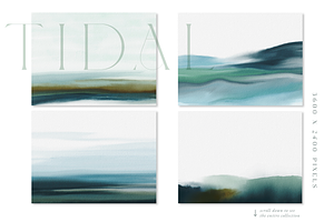 Tidal - Watercolor Textures