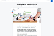 Justread - A WordPress Blog Theme, a WordPress Template by GretaThemes (Thumbnail 2 of 3)