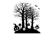Dark Halloween Forest Design, a Graphic by BIPLOB EXPERT (Thumbnail 13 of 13)