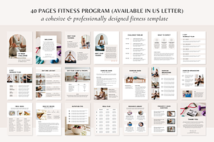 Fitness Ebook Template