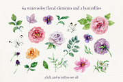 English garden, a Decorative Illustration by long summer (Thumbnail 2 of 8)