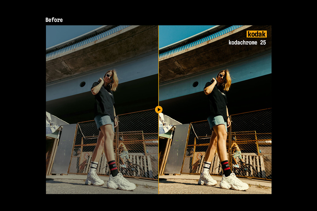 Kodak Film Emulation - presets pack, a Preset Add-On by Hydrozi Presets (Photo 2 of 10)