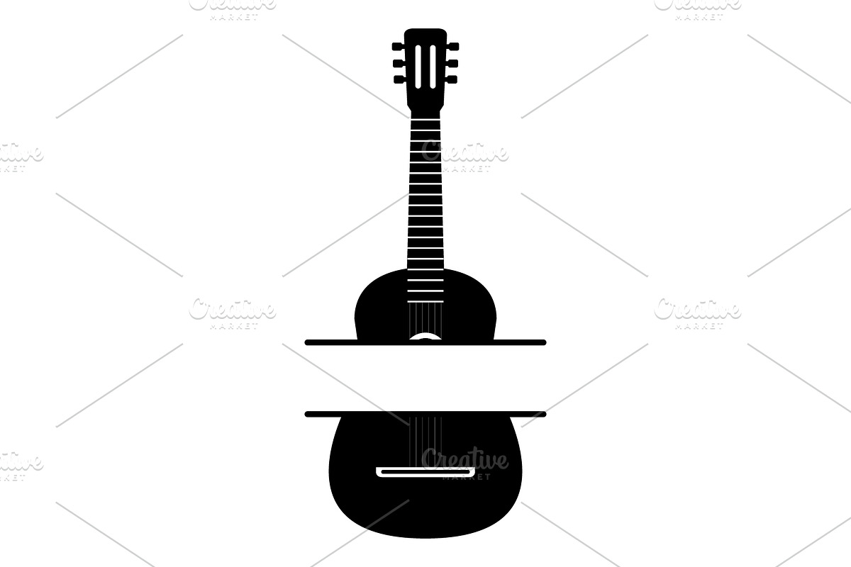 Acoustic guitar frame, an Icon by Mark1987