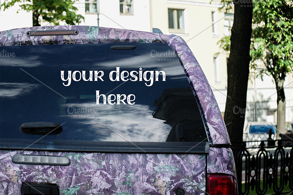 SUV window mockup preview 3