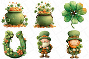 St Patrick's Day Clipart Bundle, an Illustration by DreamPrint404 (Thumbnail 2 of 6)