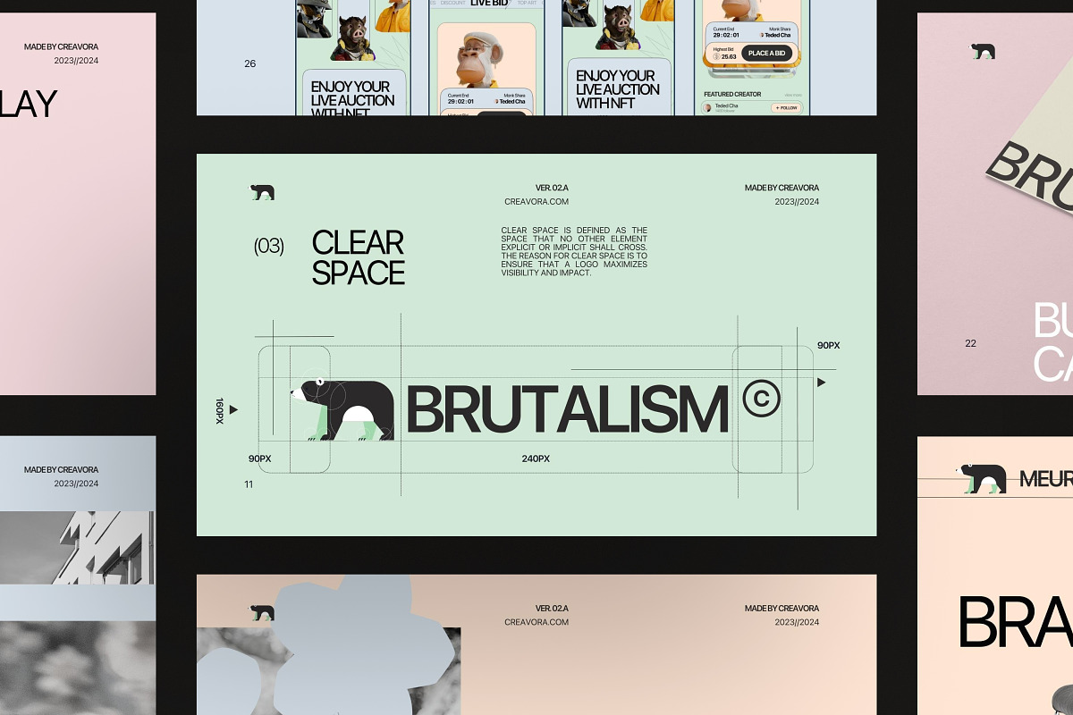 Meureka - Brand Guidelines, a Presentation Template by Creavora (Photo 4 of 10)