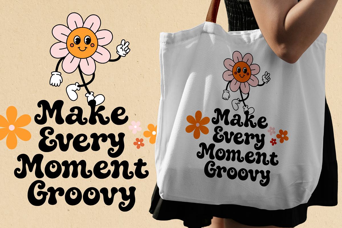 Toasty Morning Bold Groovy Font, a Handwritten Font by Ainun Jinan (Photo 5 of 9)