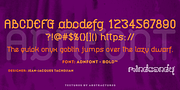 Adnfont™, a Sans Serif Font by MINDCANDY (Thumbnail 3 of 6)