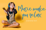 Evertone, a Script Font by AMINMARIO (Thumbnail 7 of 10)