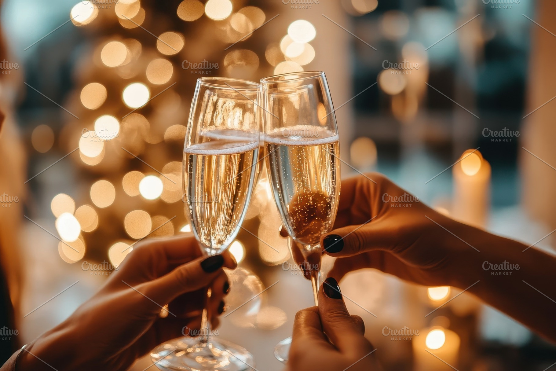 Celebrating the holiday season, a Photo by Pavel_design