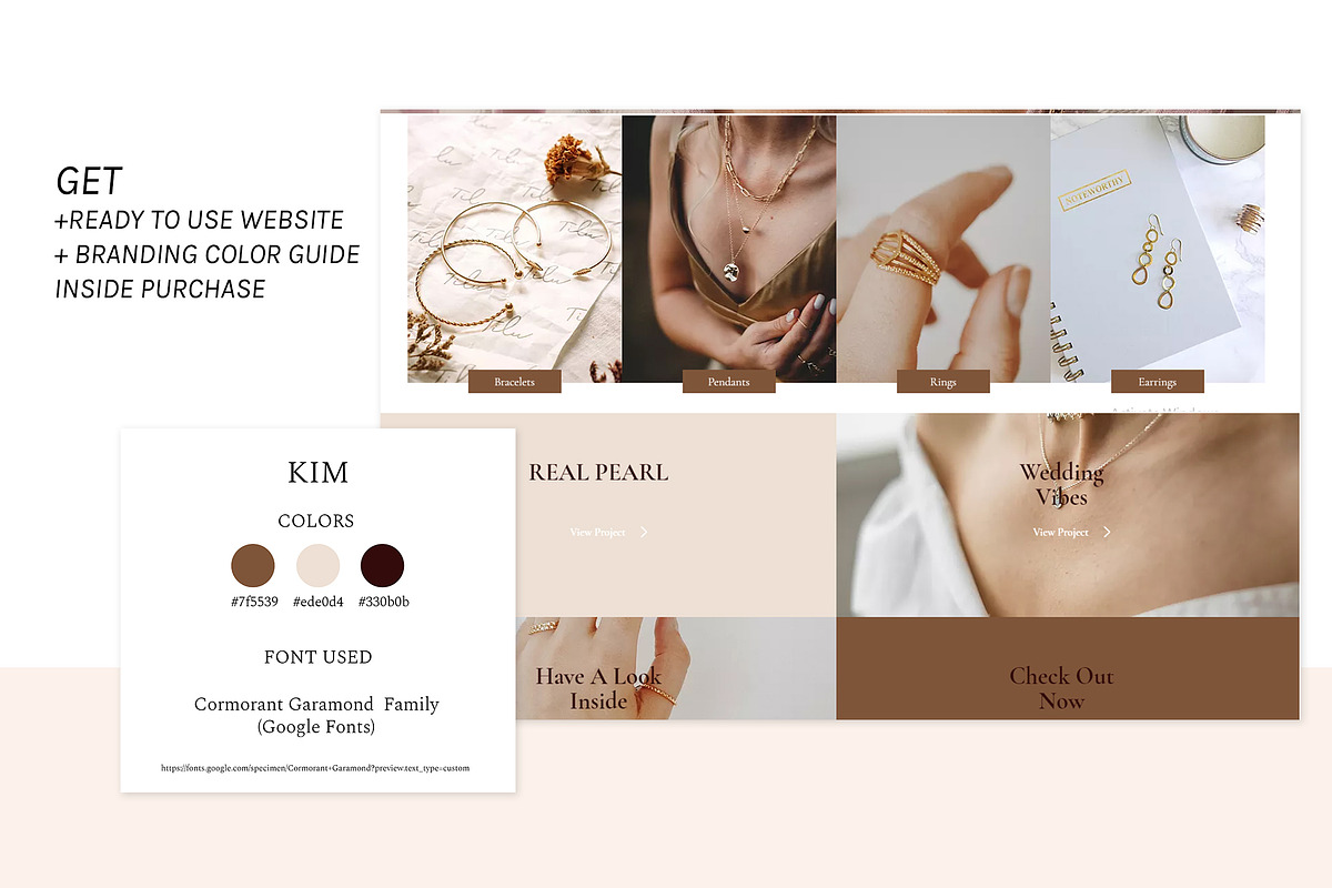 Wix Ecommerce Website Template | KIM, a Wix Template by Design Unique (Photo 7 of 10)