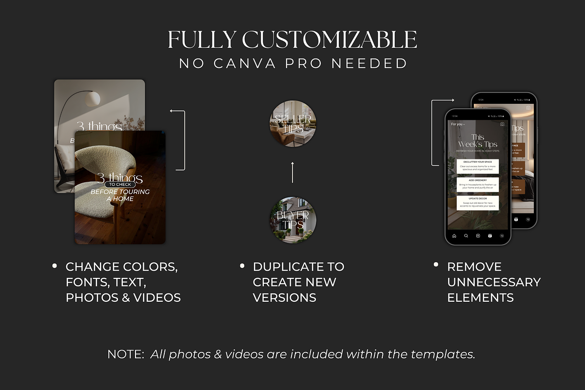 Instagram Bundle for Real Estate, a Social Media Template by Meraki Templates (Photo 3 of 13)