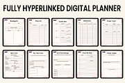 2025 Digital Craft Business Planner, a Stationery Template by Designmela01 (Thumbnail 2 of 8)