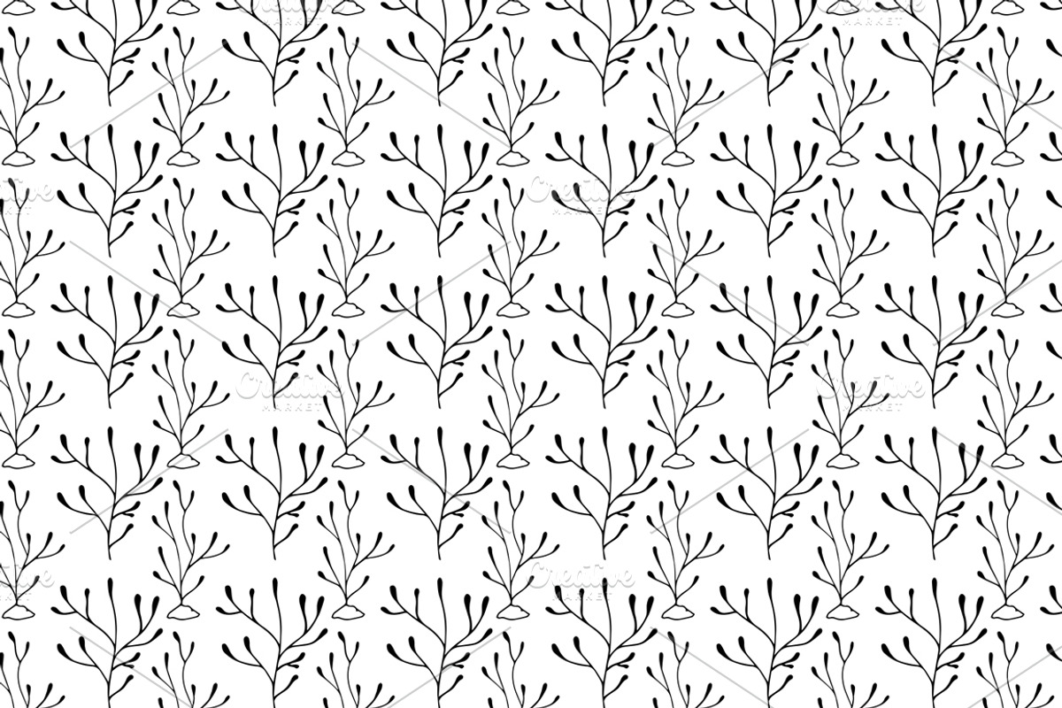 6 Coral Reef Patterns, a Pattern Graphic by Petite Salade (Photo 5 of 9)