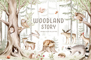 Woodland Story, an Animal Illustration by Peace ART (Thumbnail 1 of 8)