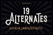 Black Queen font + bonus graphics, a Serif Font by Gleb Guralnyk (Thumbnail 5 of 6)
