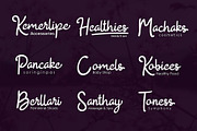 Beauty Rains, a Script Font by ViactionType (Thumbnail 4 of 7)