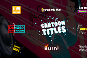 Cartoon Flash FX Titles | FCPX, a Templates & Theme by FlashFXbox (Thumbnail 1 of 2)