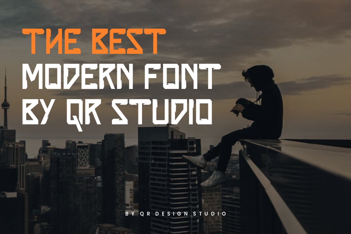 Ambonde - Punk & Funky Font, a Sans Serif Font by QR Design Studio (Photo 4 of 6)