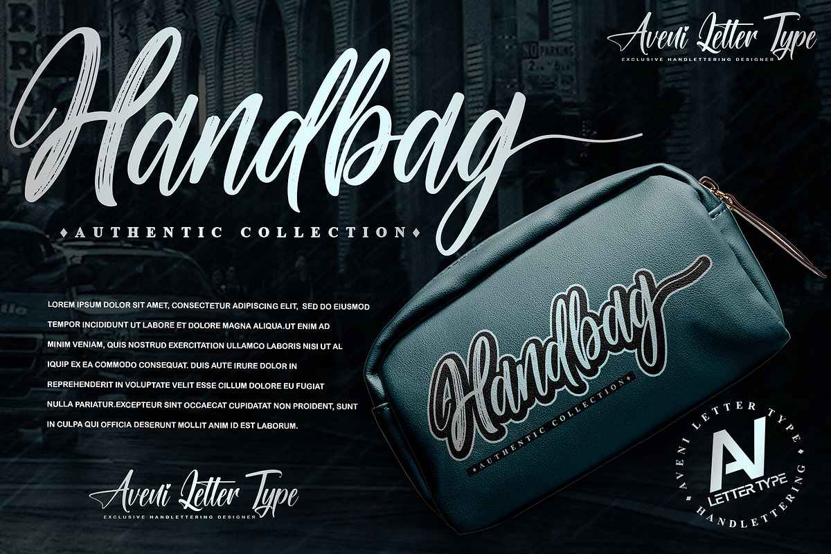 Brushell Silhouette | Handwriting, a Handwritten Font by Aveni Letter Type (Photo 4 of 10)