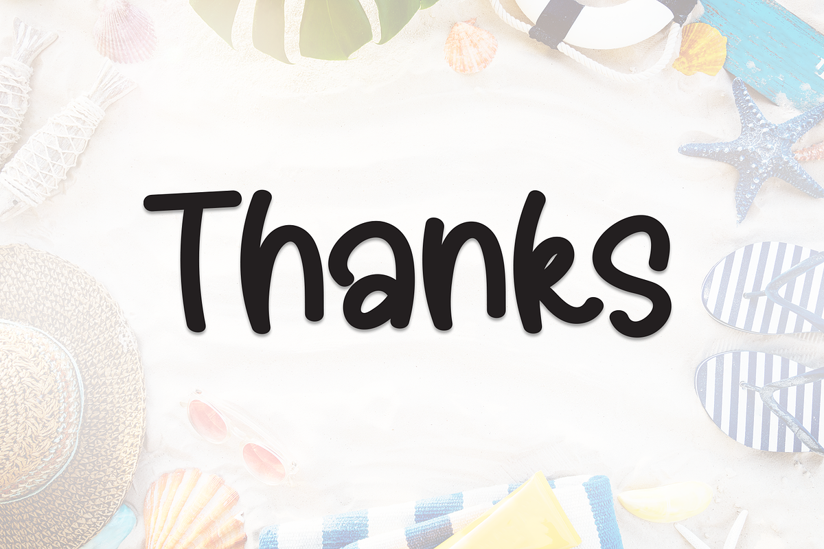 SUMMER | Script Font, a Handwritten Font by Scratchones (Photo 9 of 9)